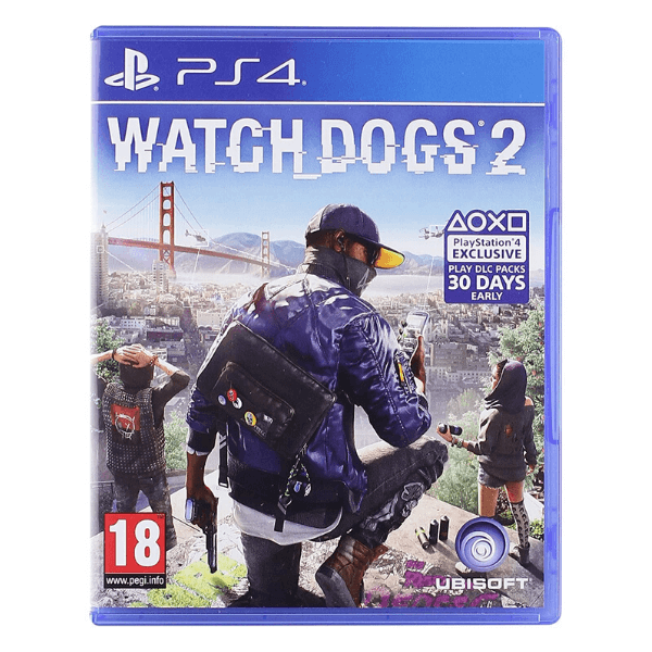 Watch Dogs 2 - خرید بازی کارکرده - بازی کارکرده PS4 - watchdogs2 - واتچ داگز - یوبی سافت - بازی PS4 - سگهای نگهبان -