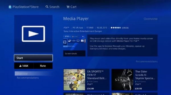 how to get universal media server for ps4