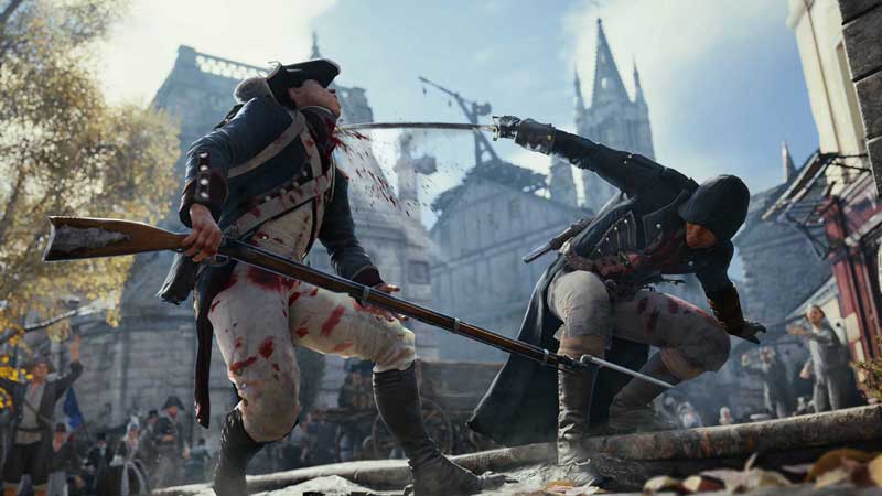 خرید بازی Assassin's Creed Unity کارکرده و ارزان و دست دوم
