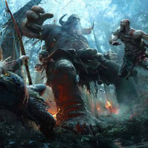 خرید بازی god of war کارکرده و ارزان و دست دوم