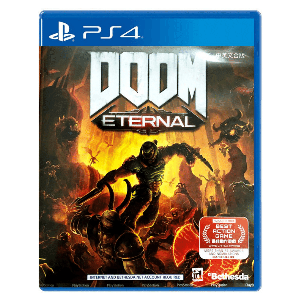 خرید بازی کارکرده Doom Eternal برای ps4