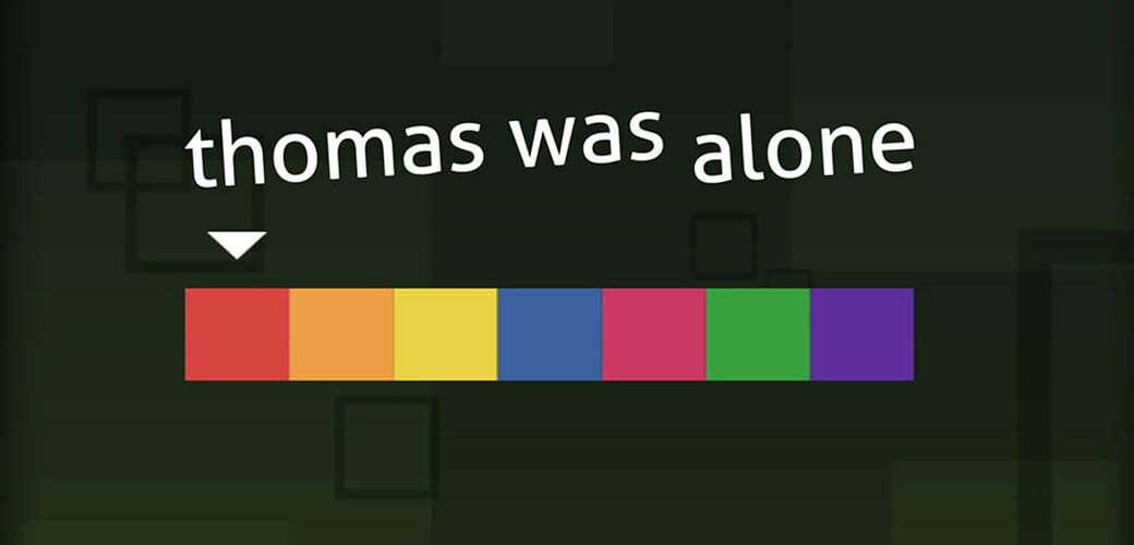 بازی Thomas Was Alone