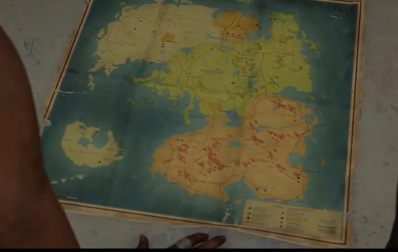 تصویری از نقشه بازی Far Cry 6 منتشر شد