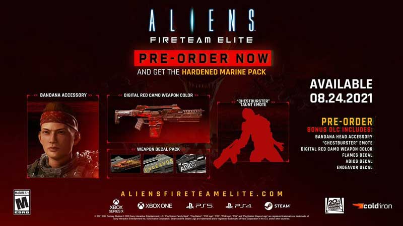 بازی Aliens Fireteam Elite برای PS5