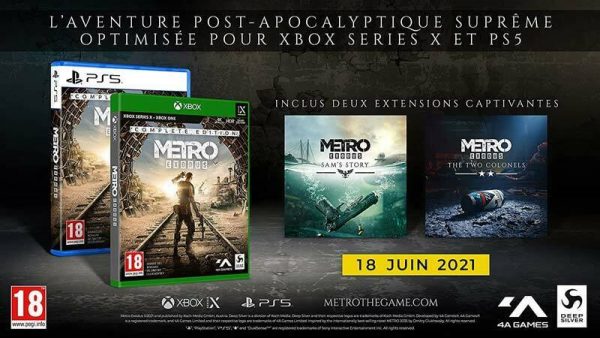 خرید بازی Metro Exodus Complete Edition برای PS5