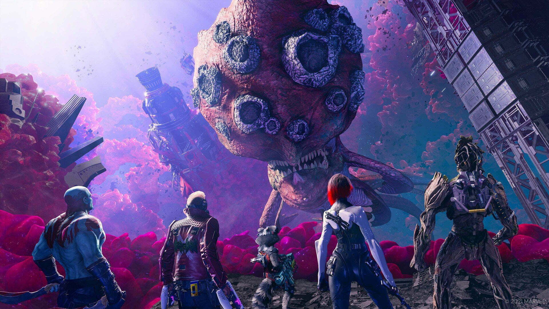 بازی Marvel’s Guardians of the Galaxy Cosmic Deluxe Edition برای PS5 2 بازی Marvel’s Guardians of the Galaxy