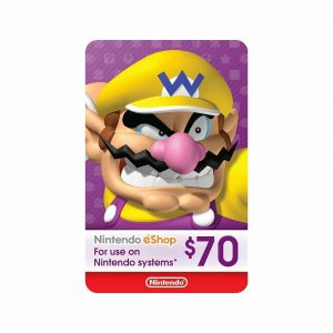 گیفت کارت 70 دلاری نینتندو (Nintendo eShop)