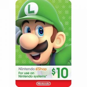 گیفت کارت 10 دلاری نینتندو (Nintendo eShop)