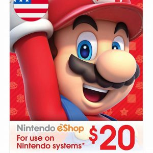 گیفت کارت 20 دلاری نینتندو (Nintendo eShop)