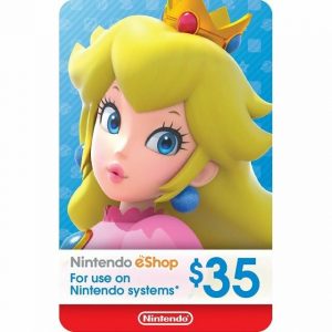 گیفت کارت 35 دلاری نینتندو (Nintendo eShop)