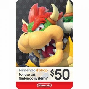 گیفت کارت 50 دلاری نینتندو (Nintendo eShop)