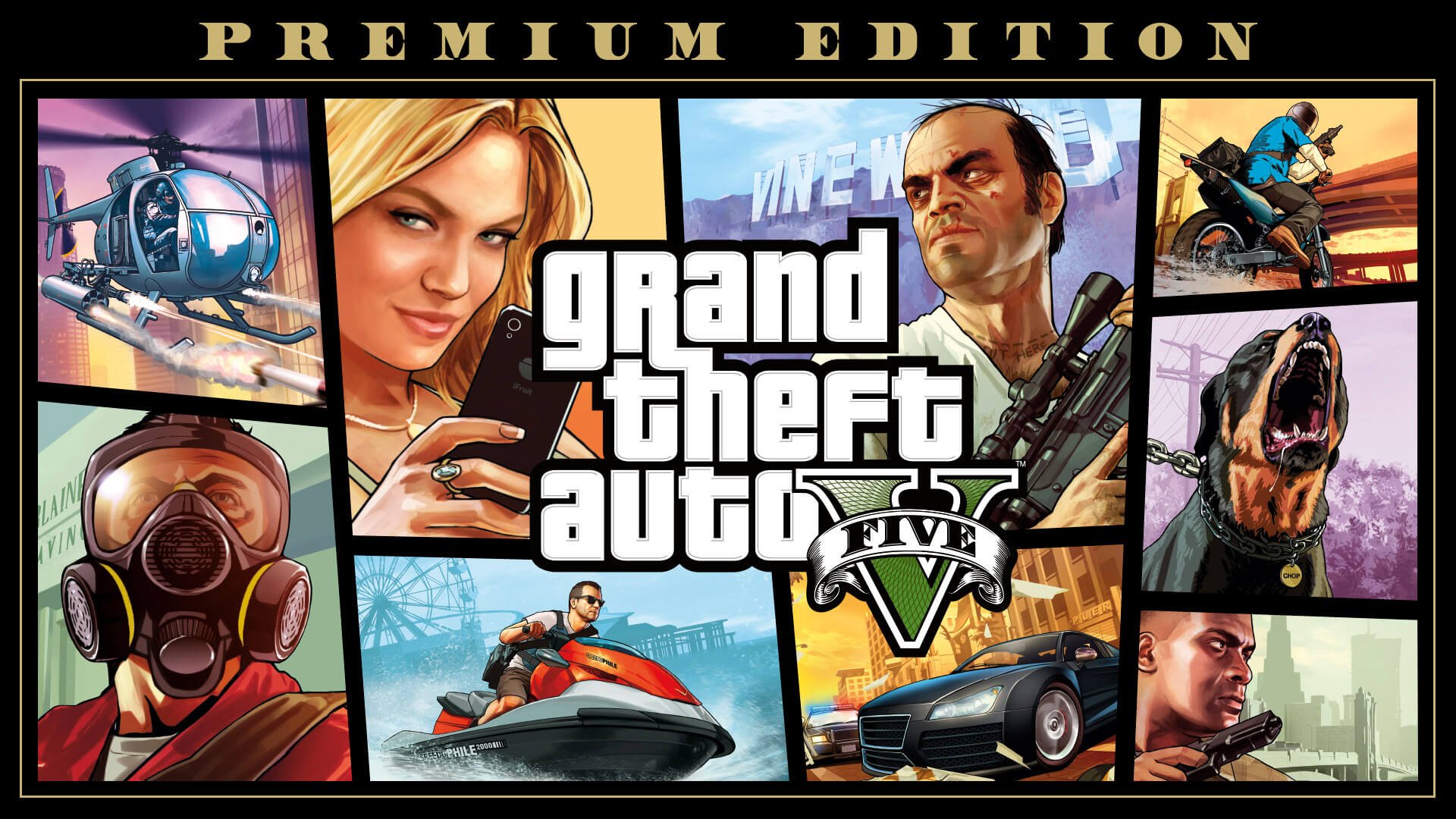 خرید بازی GTA V Premium Edition برای PS4