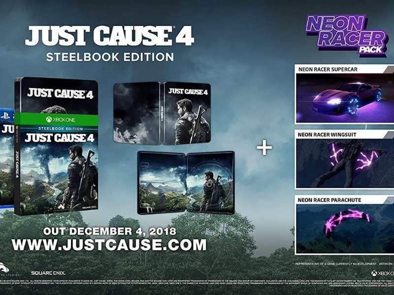 خرید بازی Just Cause 4: Steelbook Edition برای پلی استیشن ۴