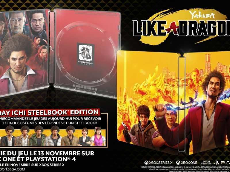 خرید بازی Yakuza: Like A Dragon Day Ichi Steelbook Edition برای پلی استیشن ۴