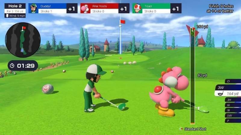 mario golf super rush for nintendo switch