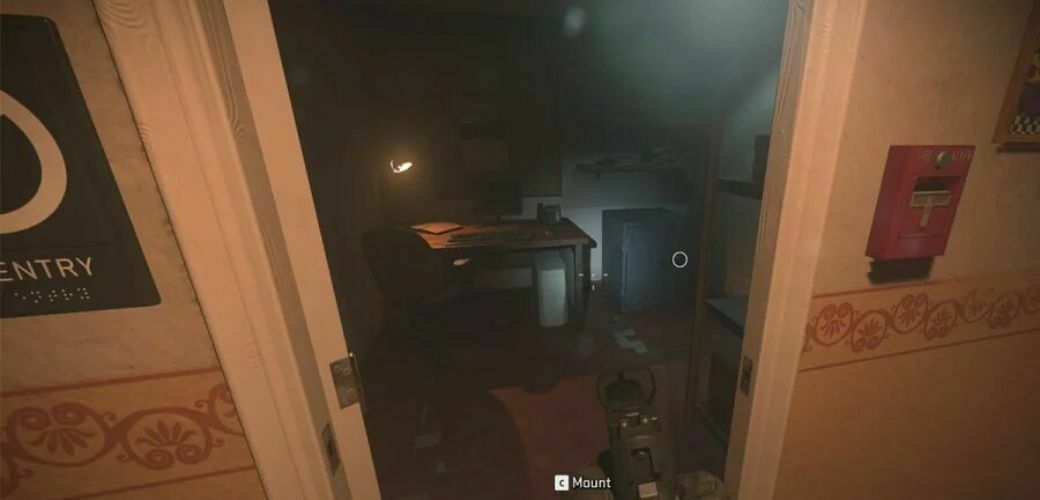 محل گاوصندوق اول مرحله 13 (Alone) در MW2