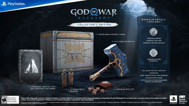خرید God of War Ragnarok Collector's Edition برای PS4 و PS5