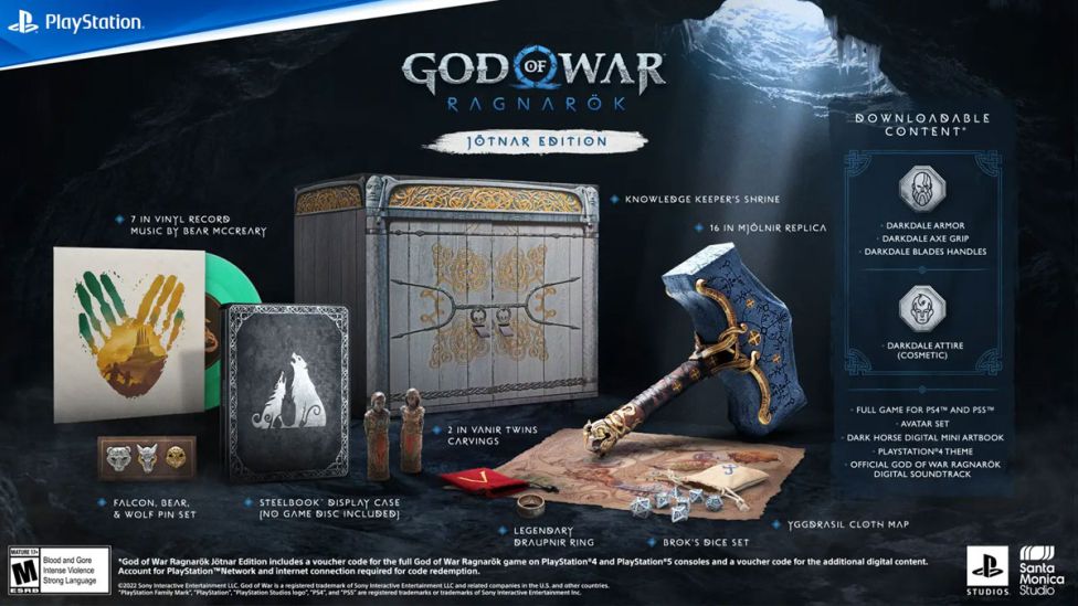 خرید God of War Ragnarok Jotnar Edition برای PS4 و PS5