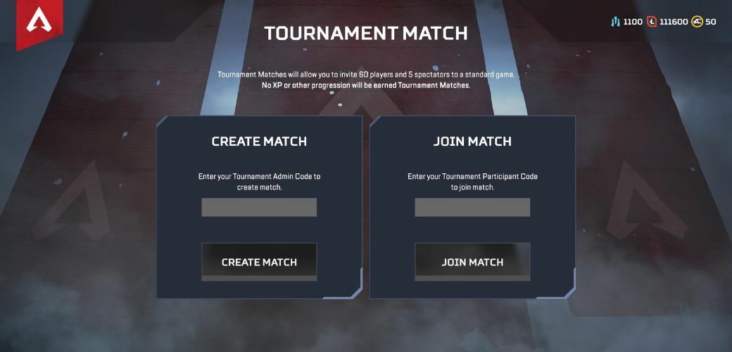 Private Matchهای بازی Apex Legends