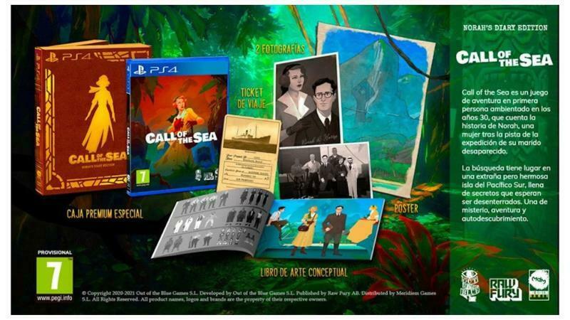 خرید بازی Call of the Sea: Norah's Diary Edition برای PS4 قیمت بازی‌های پلی استیشن 4 خرید بازی های جدید پلی استیشن 4 جدیدترین بازی های ps4 تیلنو Tilno.ir