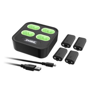خرید پایه شارژ باتری چهارگانه Dobe برای دسته Xbox