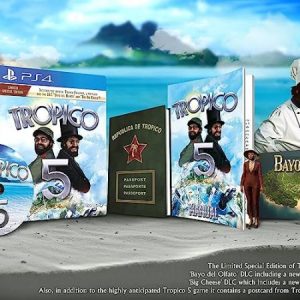 Tropico 5 Limited Special Edition بازی Tropico 5 Limited Special Edition بازی Tropico 5 Limited Special Edition برای PS4 قیمت بازی Tropico 5 Limited Special Edition برای PS4 خرید بازی Tropico 5 Limited Special Edition برای PS4 قیمت بازی پلی استیشن 4 خرید بازی های جدید پلی استیشن 4 بازی جدید PS4 Tilno.ir