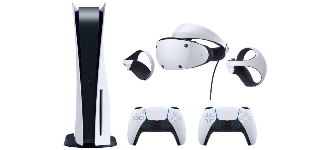 خرید باندل کنسول PS5 به همراه دسته و هدست واقعیت مجازی PSVR2 با بهترین قیمت بازار