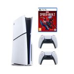 خرید باندل کنسول PS5 اسلیم استاندارد به همراه دسته و بازی Spider-Man 2
