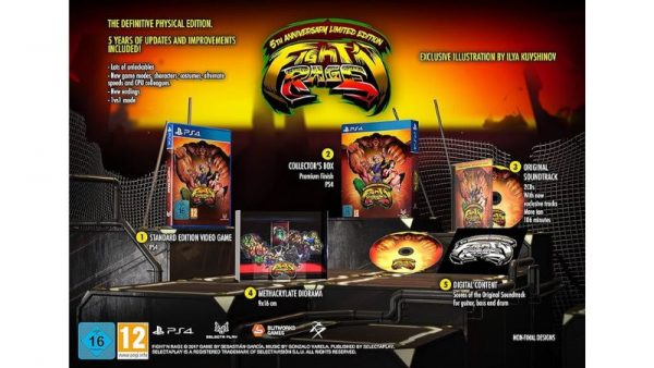 خرید بازی Fight'n Rage 5th Anniversary Limited Edition برای PS4 قیمت بازی‌های پلی استیشن 4 خرید بازی های جدید پلی استیشن 4 جدیدترین بازی های PS4 تیلنو Tilno.ir
