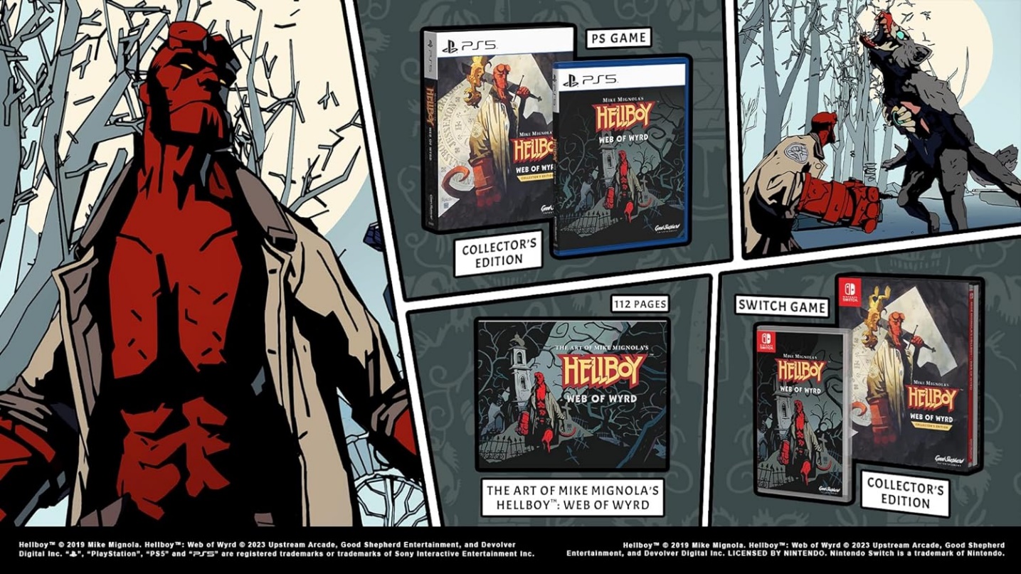 Hellboy web of wyrd collectors edition