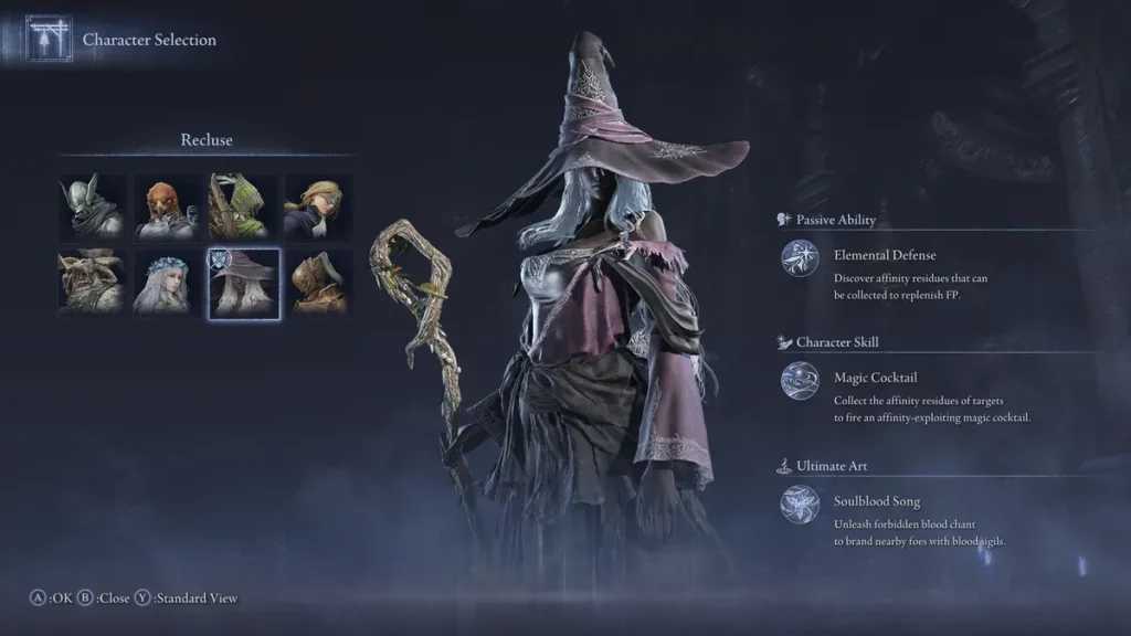 بهترین بیلد Recluse در Elden Ring Nightreign