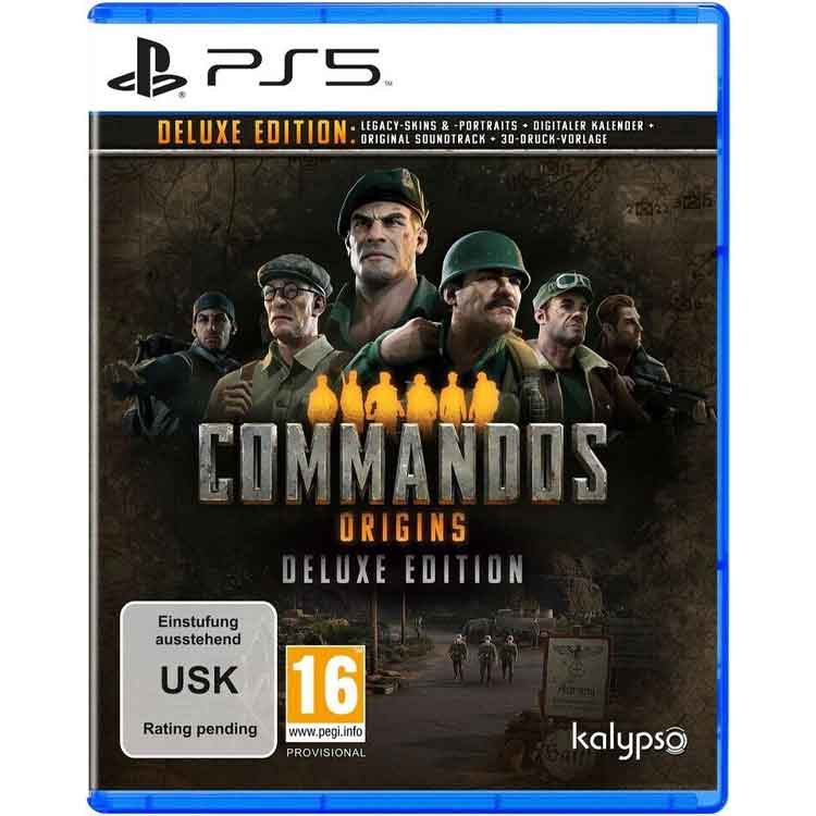 کاور بازی Commandos Origins Deluxe Edition برای PS5