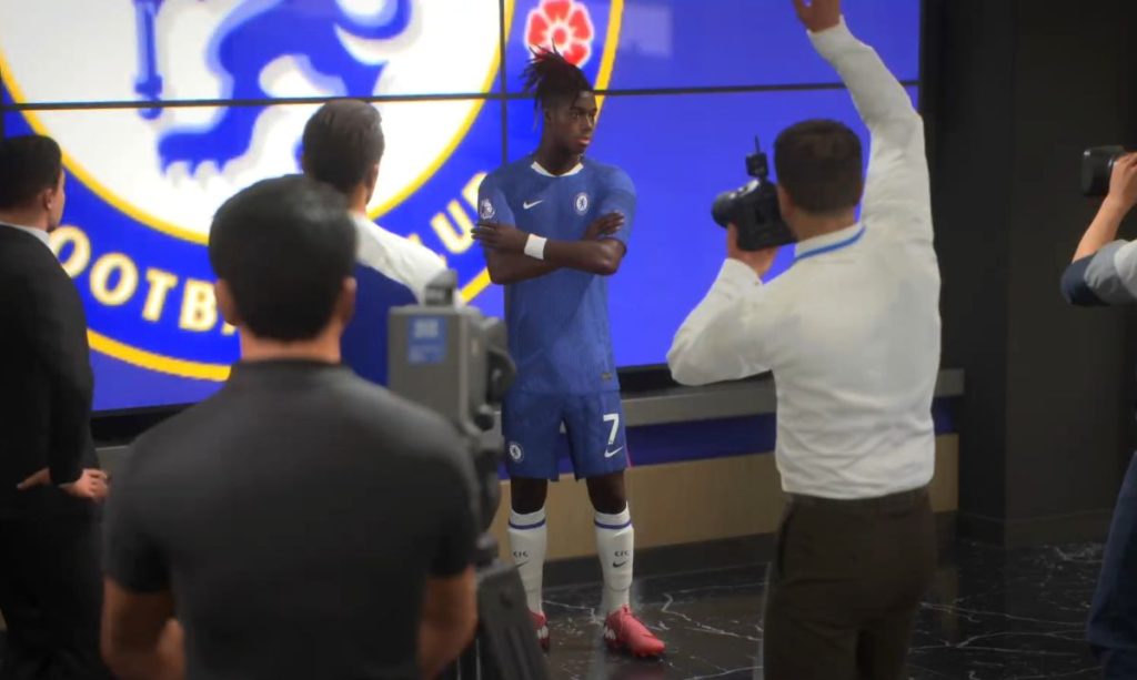 Nico Williams joining Chelsea in EA FC 26
