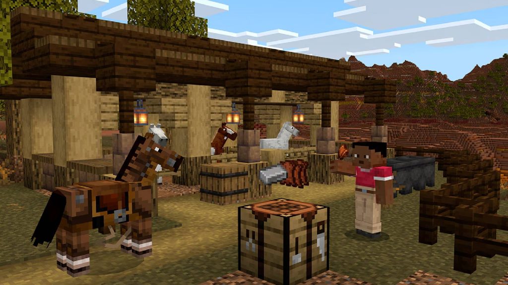 ساخت Saddle (زین) در Minecraft 1 HYECvgYXiAvjem4drQsdu6