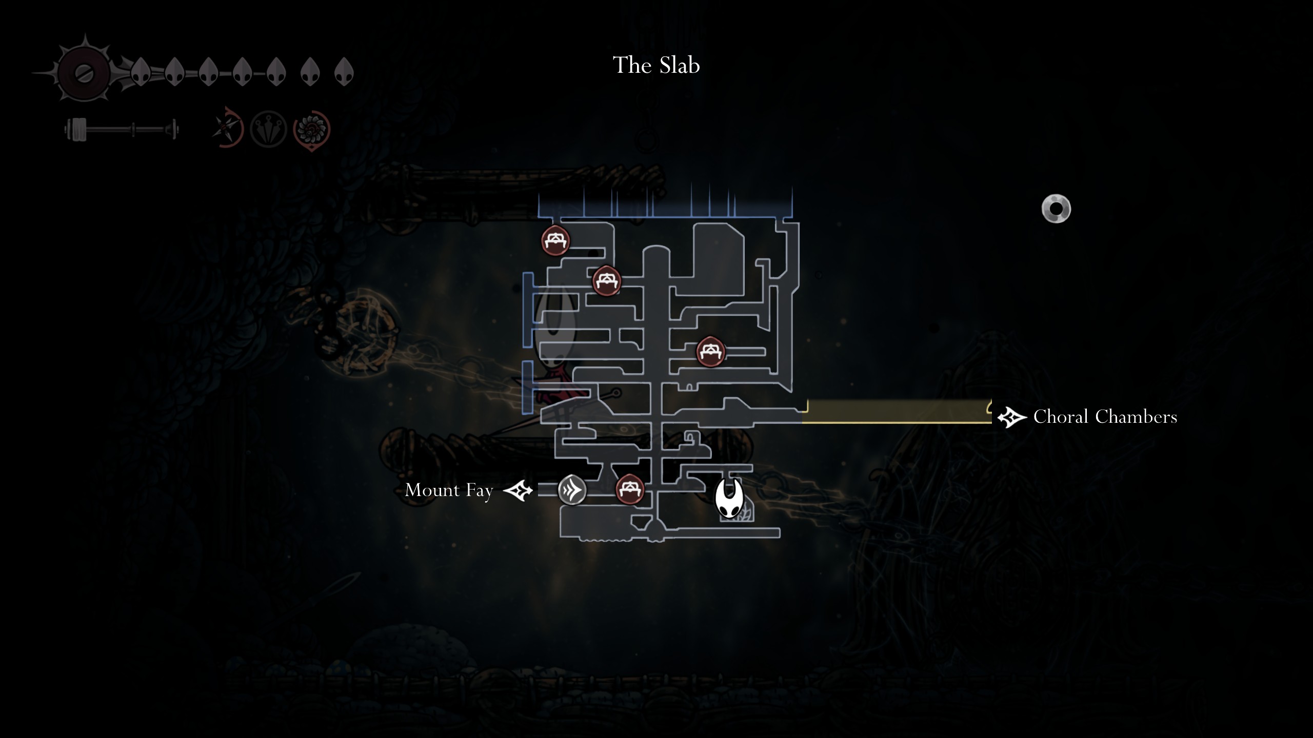 چگونه مأموریت Passing of the Age را در Silksong کامل کنیم 5 Hollow Knight: Silksong Passing of the Age - The Slab