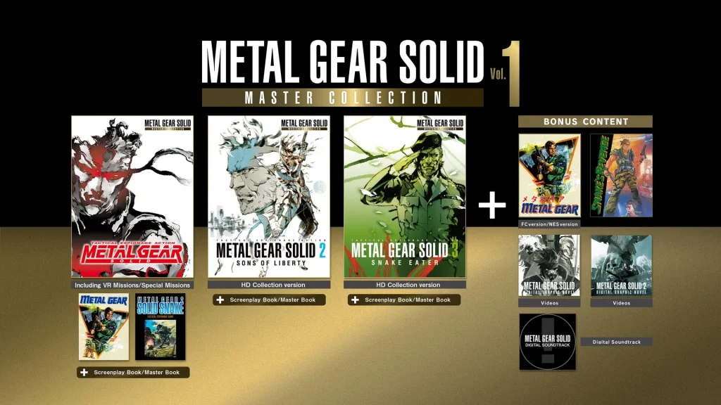 اخبار داغ از Metal Gear Solid Master Collection Vol 2 در TGS 2 Metal Gear Solid Master Collection Vol 1