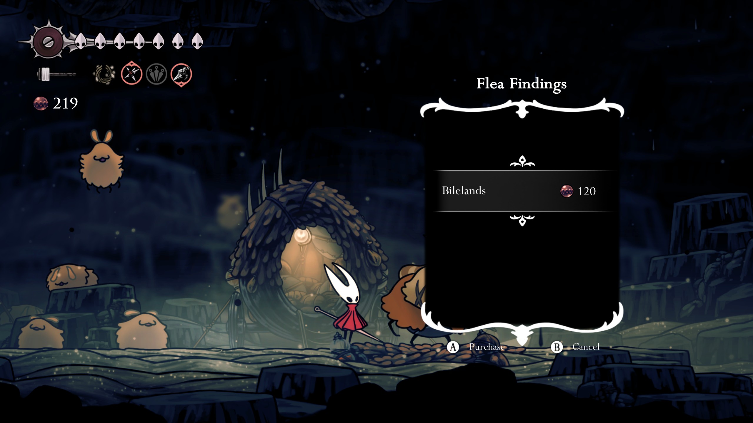 Hollow Knight: Silksong Flea locations - Flea Findings