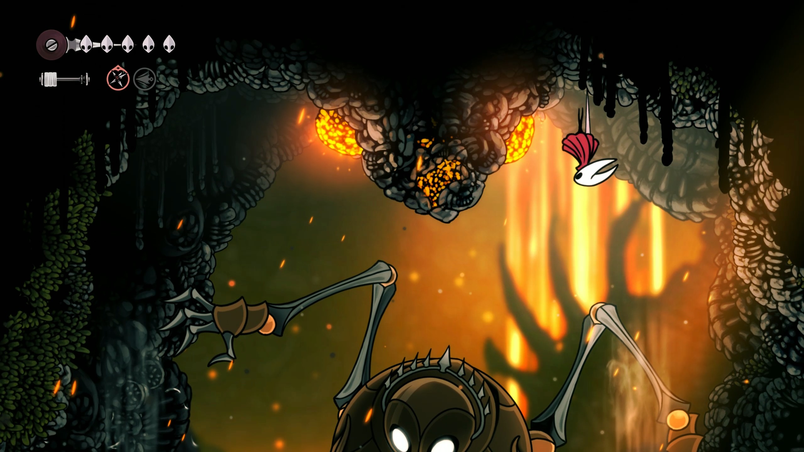 Hollow Knight: Silksong Fourth Chorus - Exploding rocks