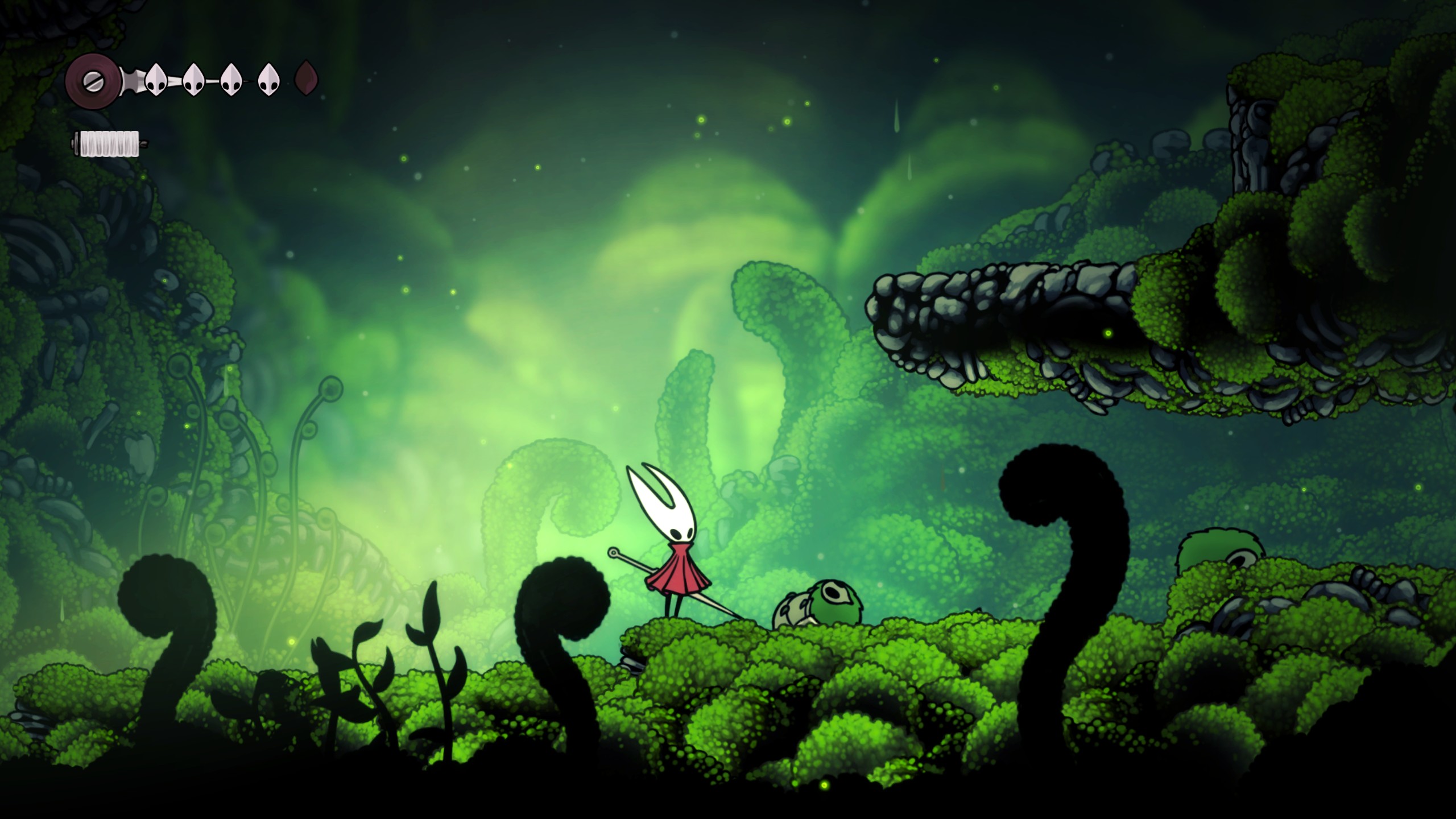 Hollow Knight: Silksong Mossberry locations - Ledge