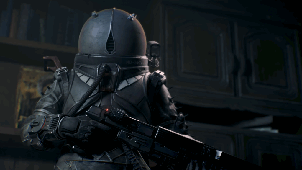 Cronos: The New Dawn | نکات ضروری برای بقا 5 Cronos: The New Dawn screenshot featuring the Traveler with the Mace JER-5120.