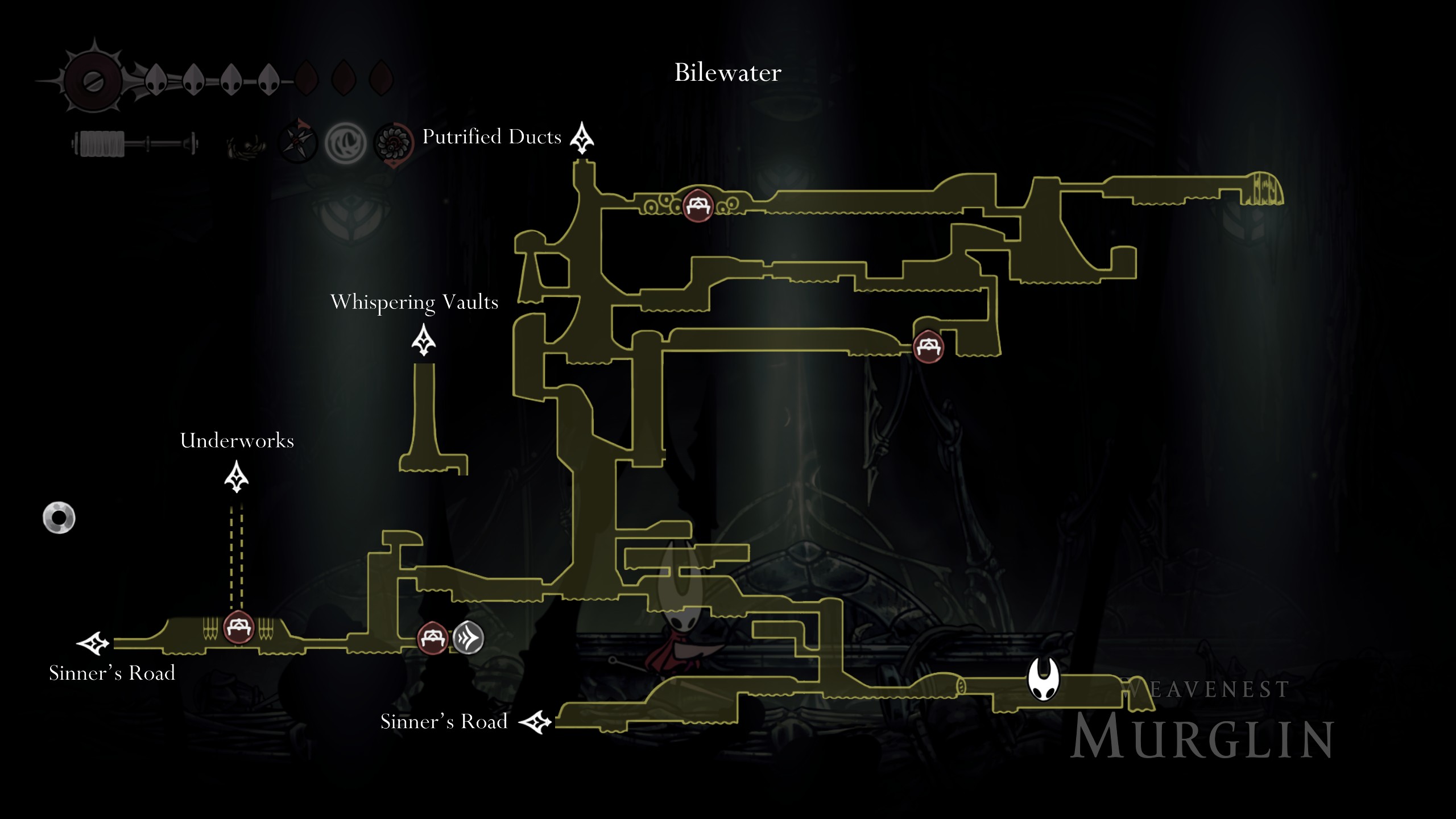 چگونه هر سه ابزار Silkshot را در Silksong به دست آوریم و کدام یک بهترین است 1 Hollow Knight: Silksong Silkshot - Bilewater