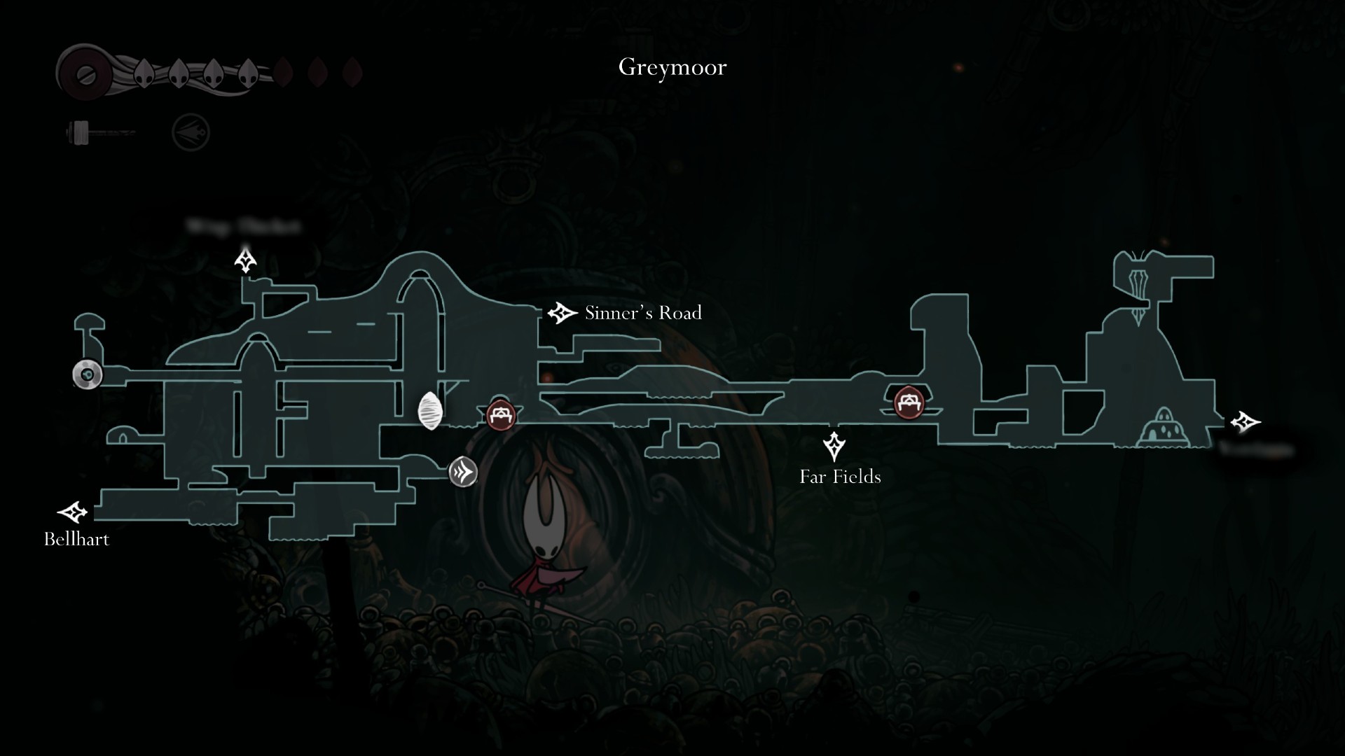 Hollow Knight: Silksong Twisted Bud - Yarnaby location