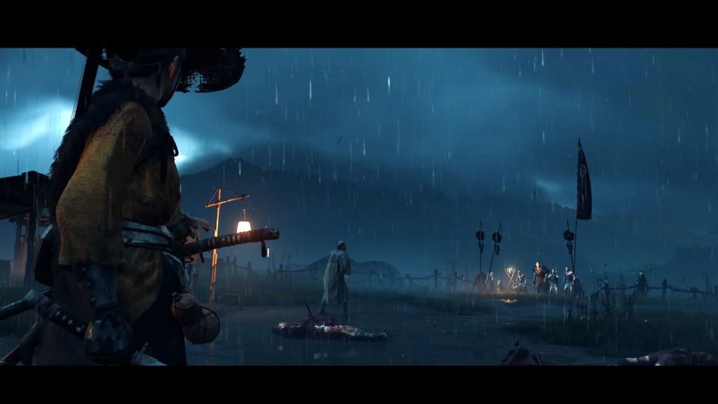 ghost of yotei scene