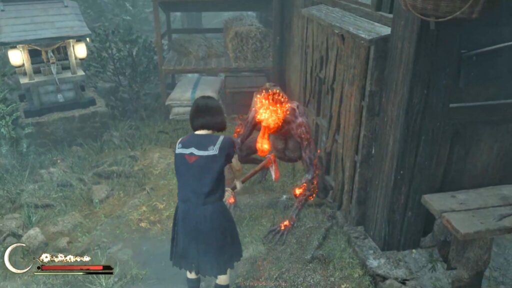 راهنمای شکست همه دشمنان Silent Hill f 3 Glowing Monster in Silent Hill f