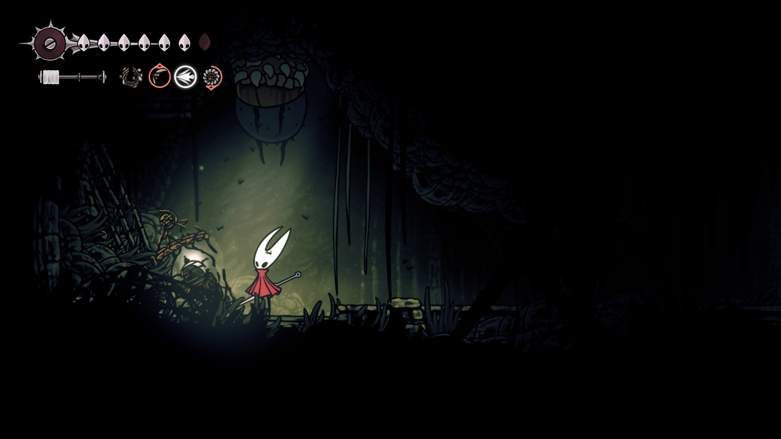 Hollow Knight: Silksong Apostate key in a cage