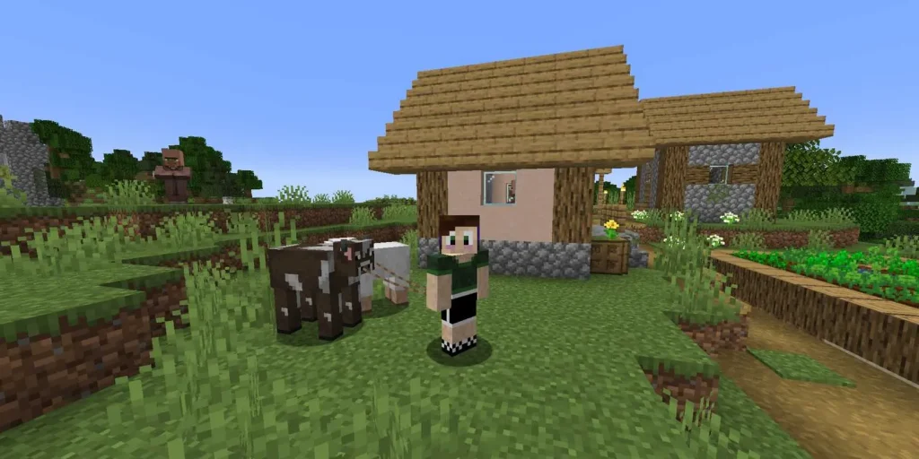 imgi 1 Minecraft Lead on Sheep and Cow