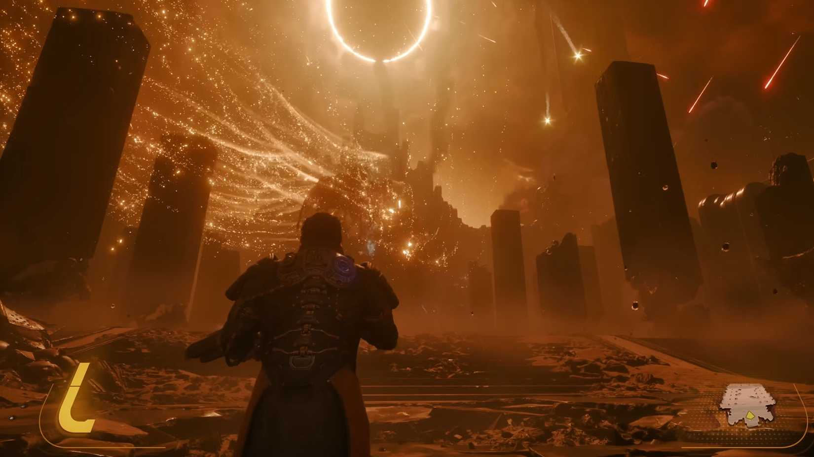 آیا بازی Saros بهطور مخفیانه به یک کتاب قرن ۱۹ اشاره دارد؟ 1 A screengrab from Saros's gameplay trailer