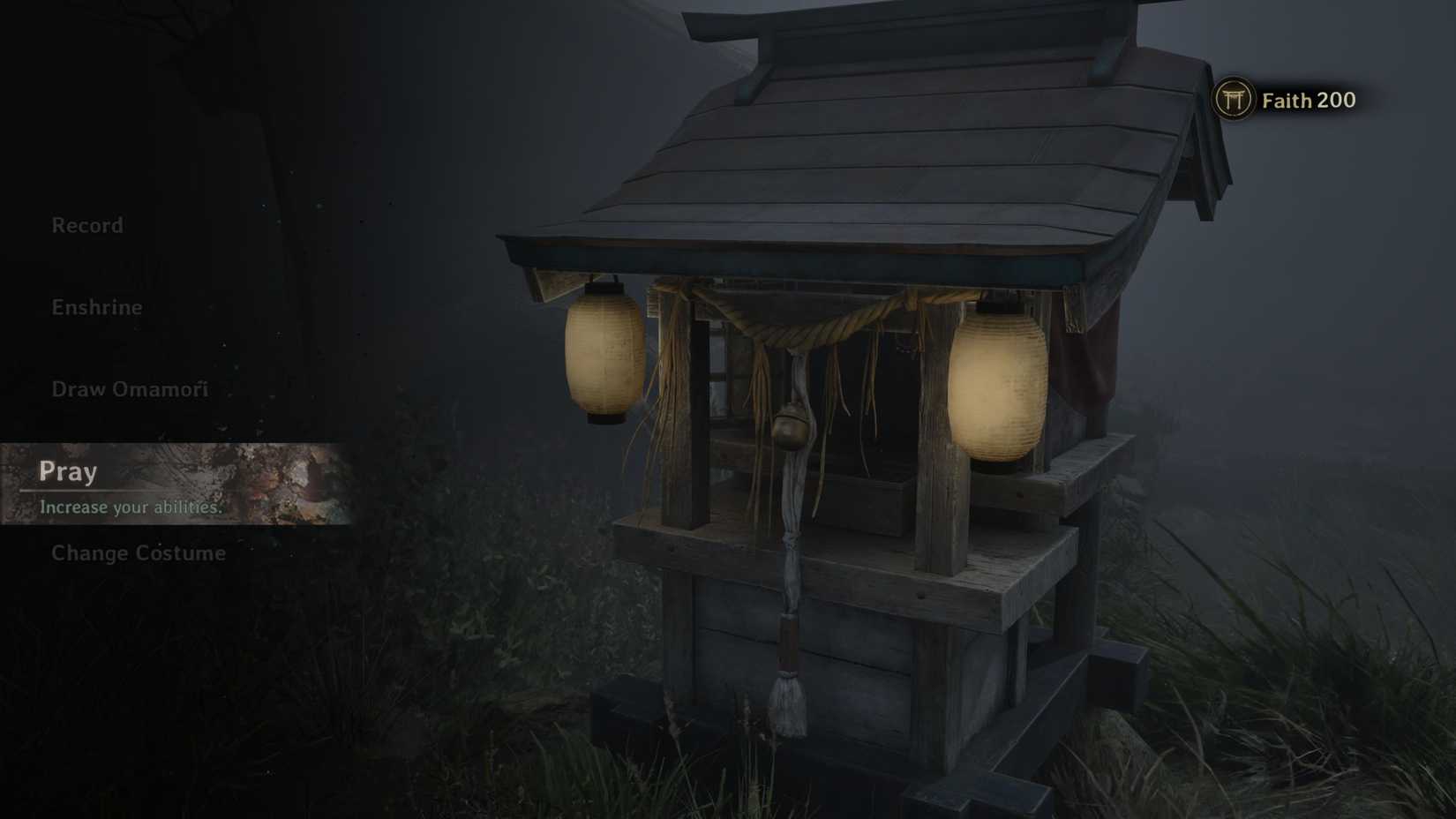 A hokora in Silent Hill f