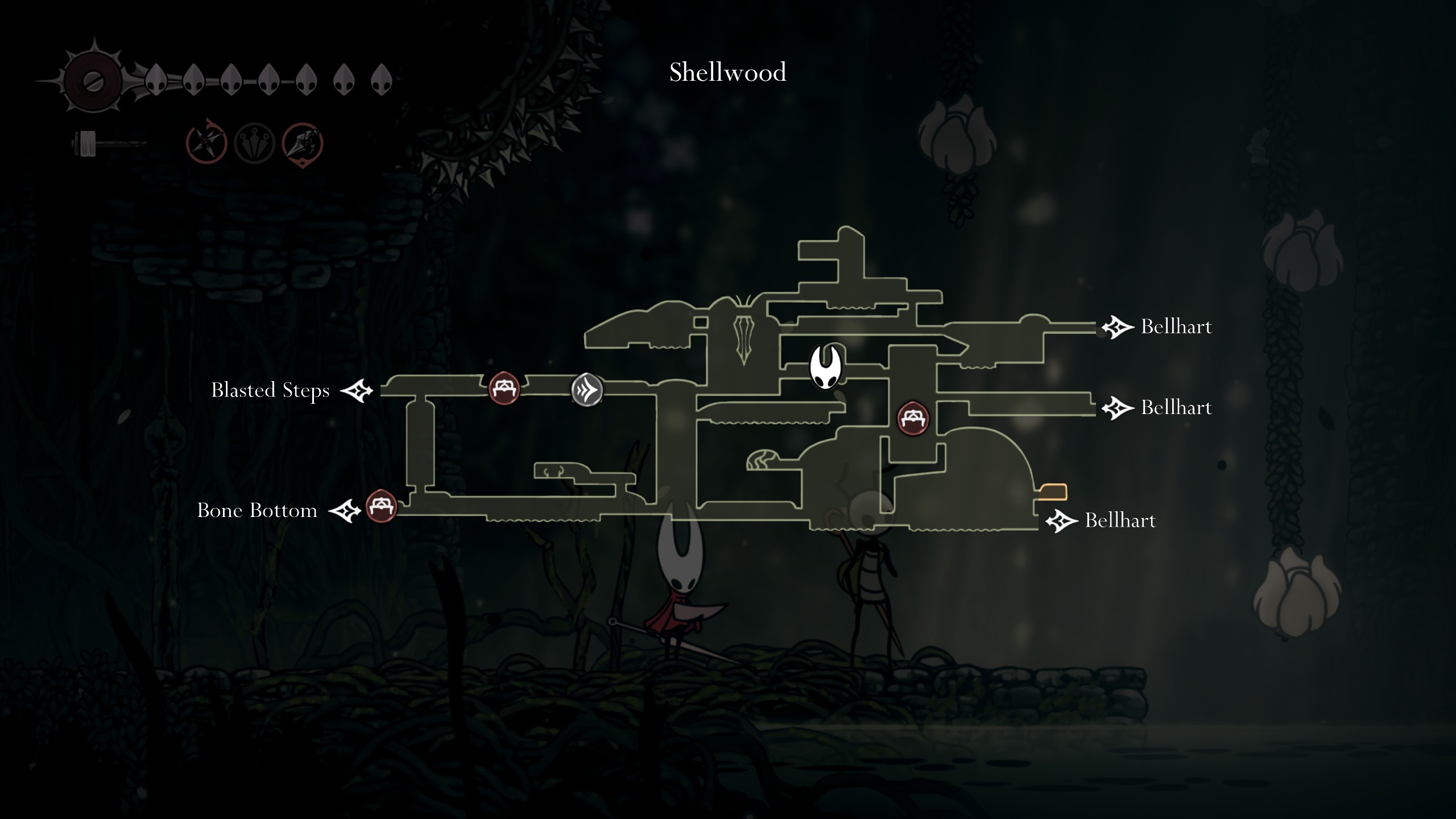 تمام Mementos در Silksong و نحوه به دست آوردن هر یک 11 Hollow Knight: Silksong mementos - Seth in Shellwoods