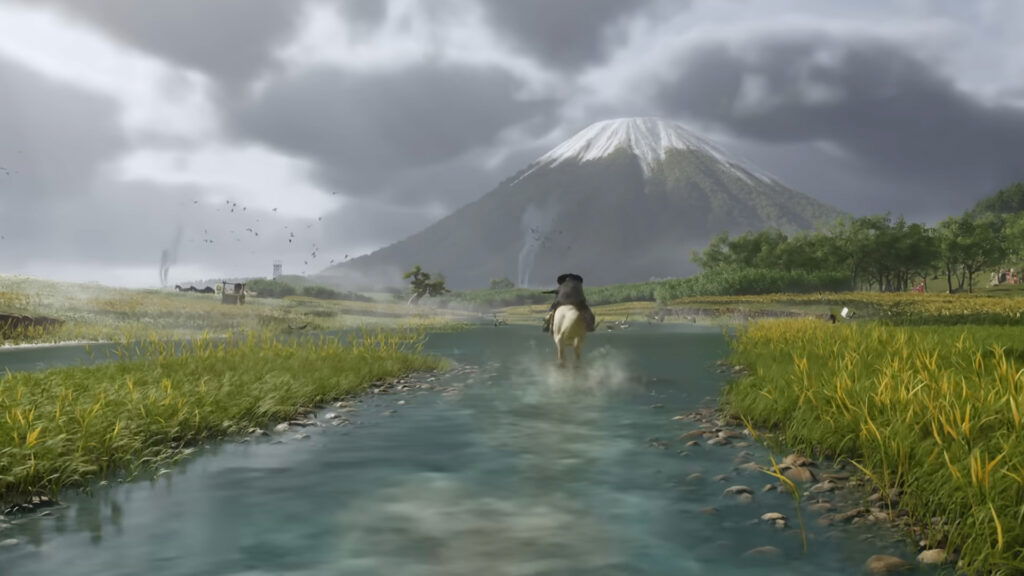 An image showing the gameplay of Ghost of Yotei.